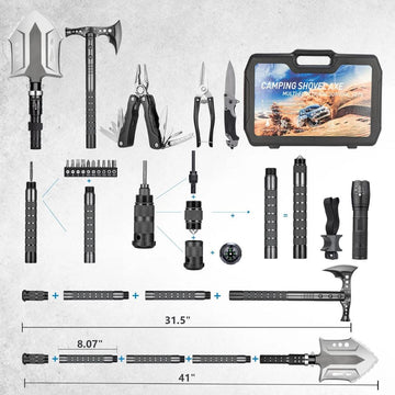 Outdoor Survival Shovel Axe Set Camping Tool